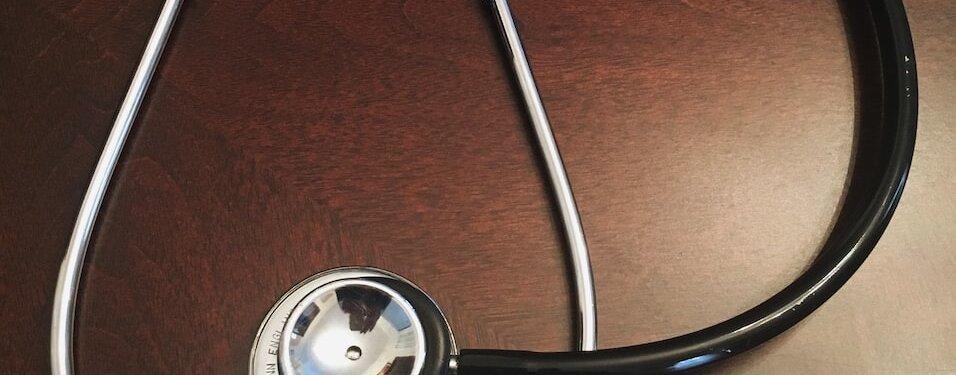 black stethoscope