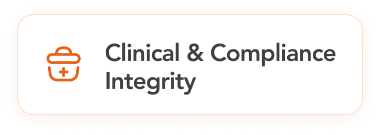 Clinical & Compliance integrity icon