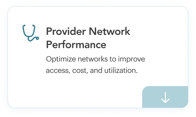 Provider Network Performance. Optimize networks to improve access, cost, and utilization