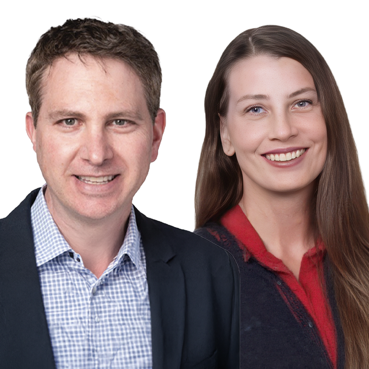 Jeff Berger and Danielle Smith